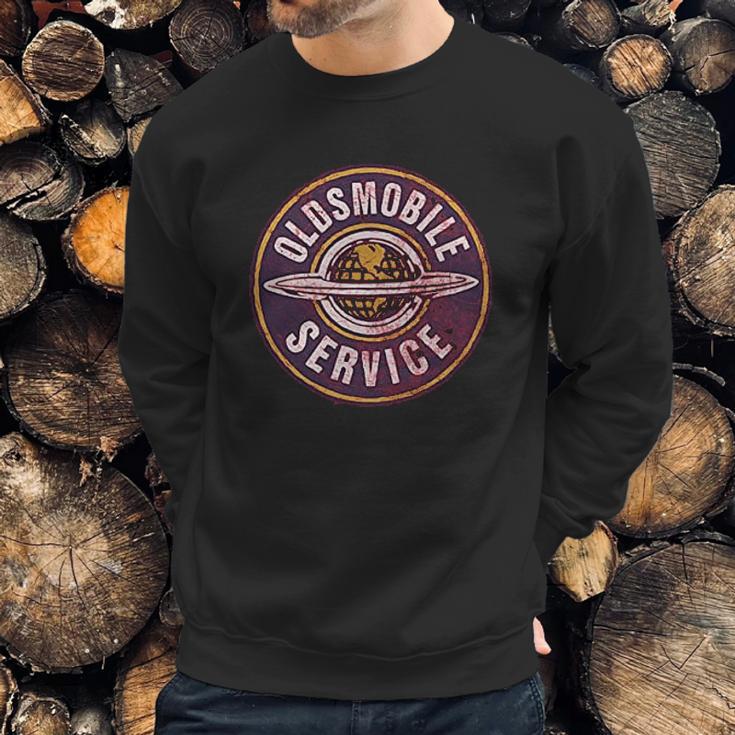 Oldsmobile Vintage Service Sweatshirt Gifts for Him