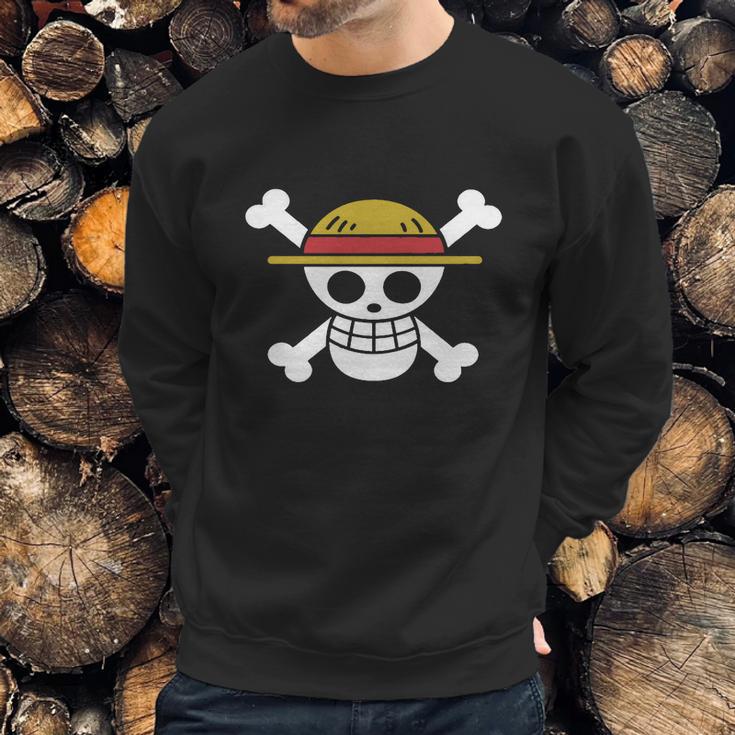 One Piece - Straw Hat Logoone Piece Collection Sweatshirt Gifts for Him