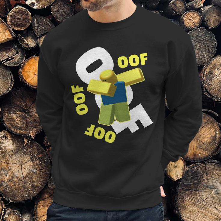 Oof Dancing Dabbing Noob Sweatshirt Gifts for Him