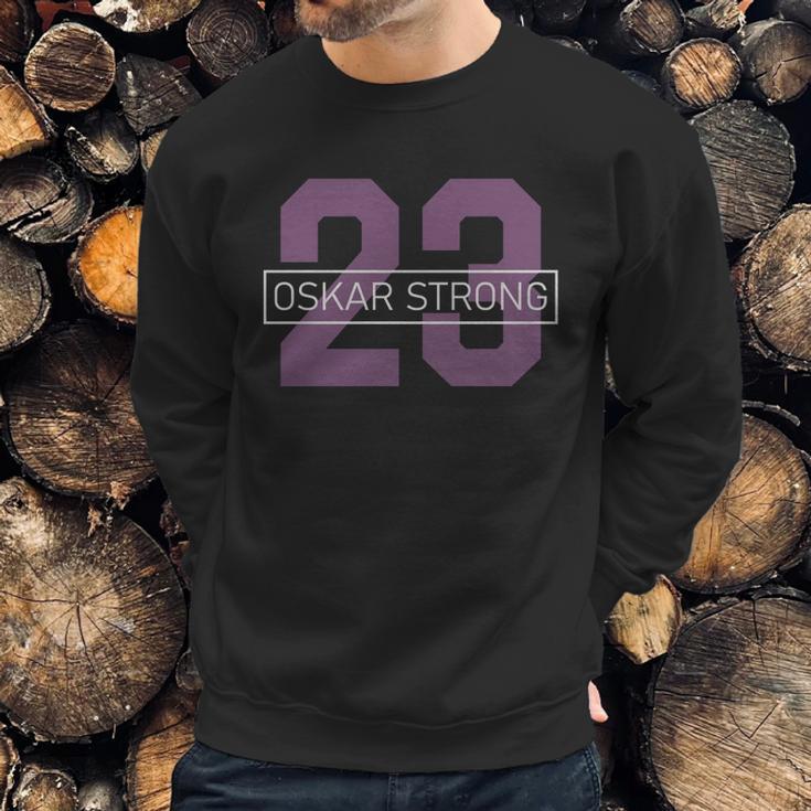 Oskar Strong Shirt Oskar Lindblom 23 Shirt Oskar Strong Flyers Fight Against Cancer T-Shirt Sweatshirt Gifts for Him