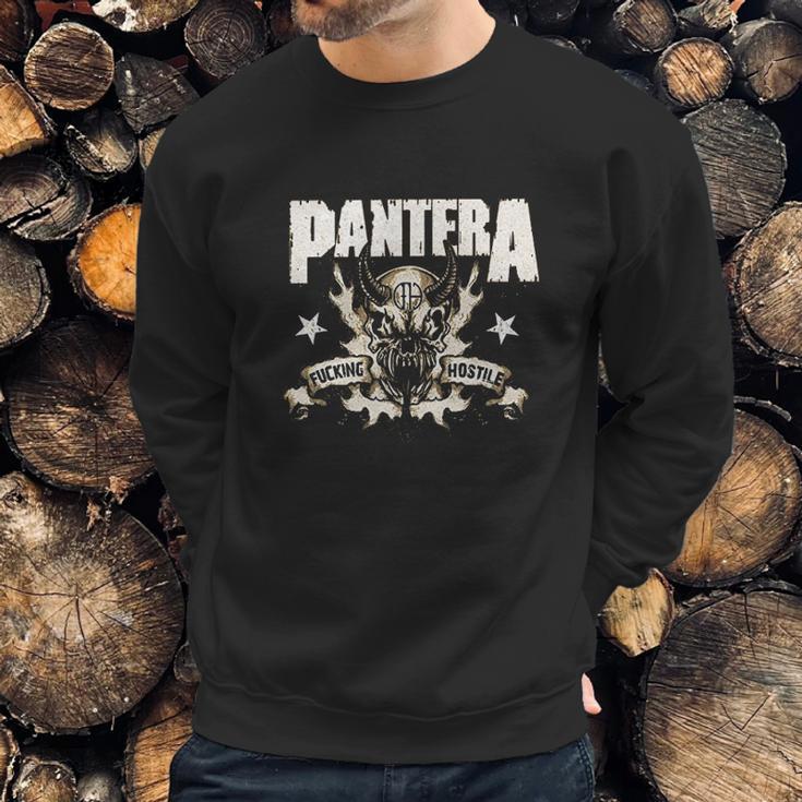 Pantera Official Hostile Skull Sweatshirt Gifts for Him