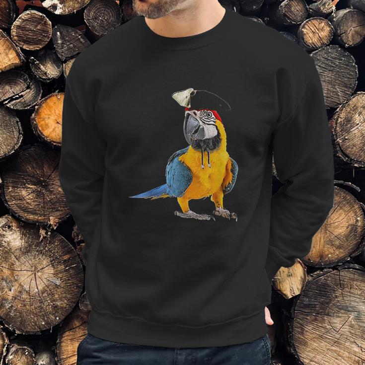 Parrot Of The Caribbean Bird Pirate Halloween Costume Gift Sweatshirt Gifts for Him