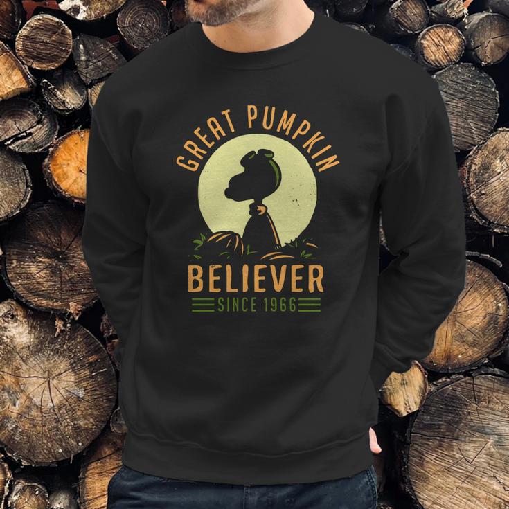 Peanuts Great Pumpkin Believer Since 1966 Shirt Sweatshirt Gifts for Him