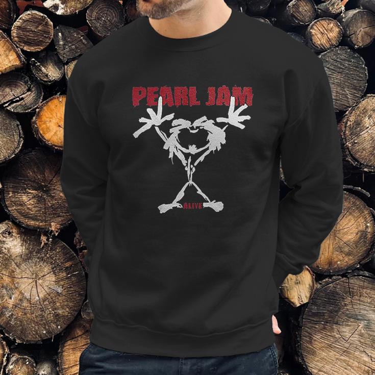 Pearl Jam Stick Black Sweatshirt Gifts for Him