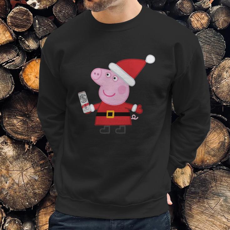 Peppa Pig And White Claw Sweatshirt Gifts for Him