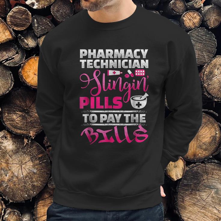 Pharmacy Technician Slingin Sweatshirt Gifts for Him