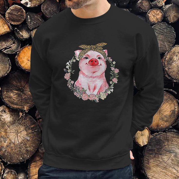 Pig Cute Love Funny Animal Piggy Sweatshirt Gifts for Him