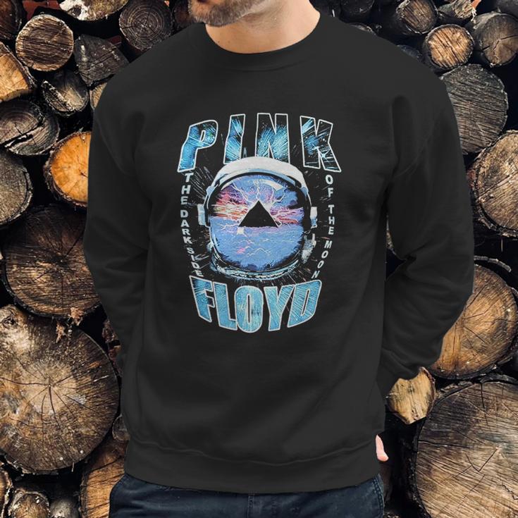 Pink Floyd Dark Side Of The Moon Astronaut Helmet Black Graphic Sweatshirt Gifts for Him