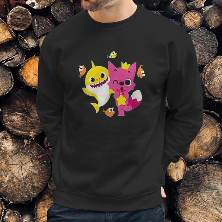 Pinkfong And Baby Shark Sweatshirt Gifts for Him