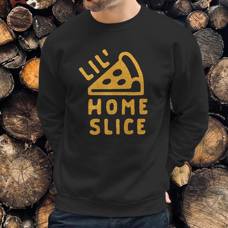 Pizza Pie Younger Sibling Family Creeper Sweatshirt Gifts for Him