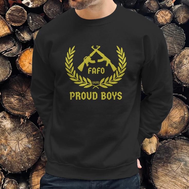 Proud Boys Fafo Shirt Sweatshirt Gifts for Him