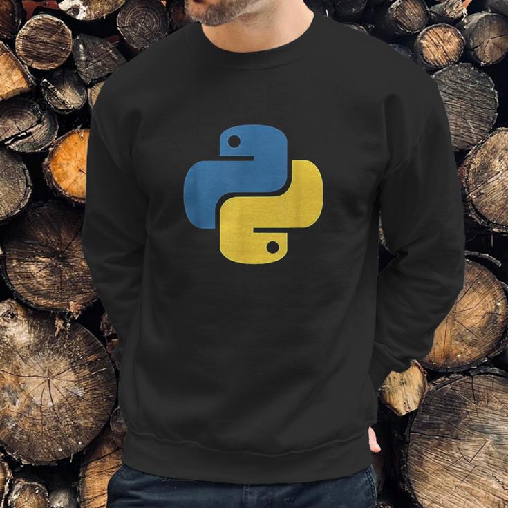 Python Logo For Developers Sweatshirt Gifts for Him