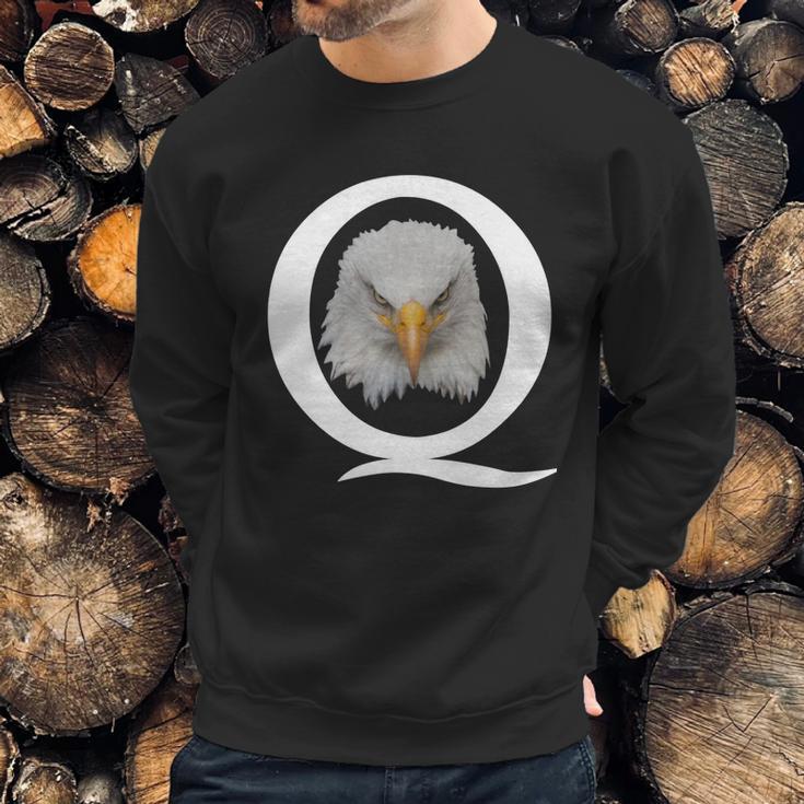 Qanon Shirt Q Anon Eagle T-Shirt Great Awakening Usa Tee Sweatshirt Gifts for Him