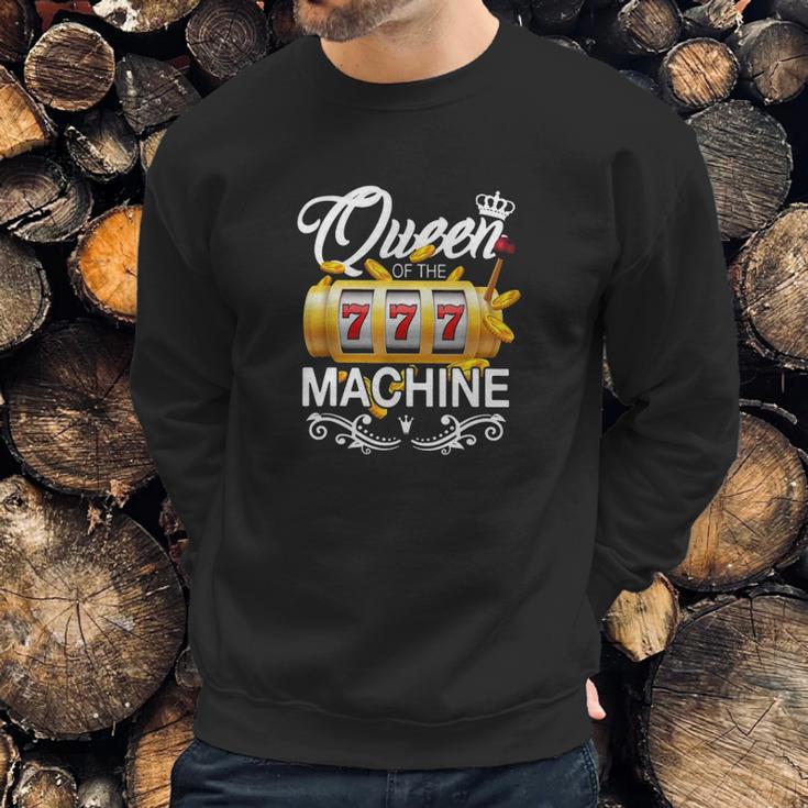 Queen Of The Slot Machine Sweatshirt Gifts for Him