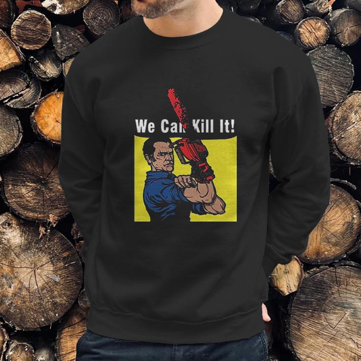 Quxiangy Rosie The Riveter Cos Ash Vs Evil Dead Sweatshirt Gifts for Him