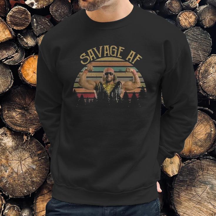 Randy Macho Man Savage Af Sweatshirt Gifts for Him