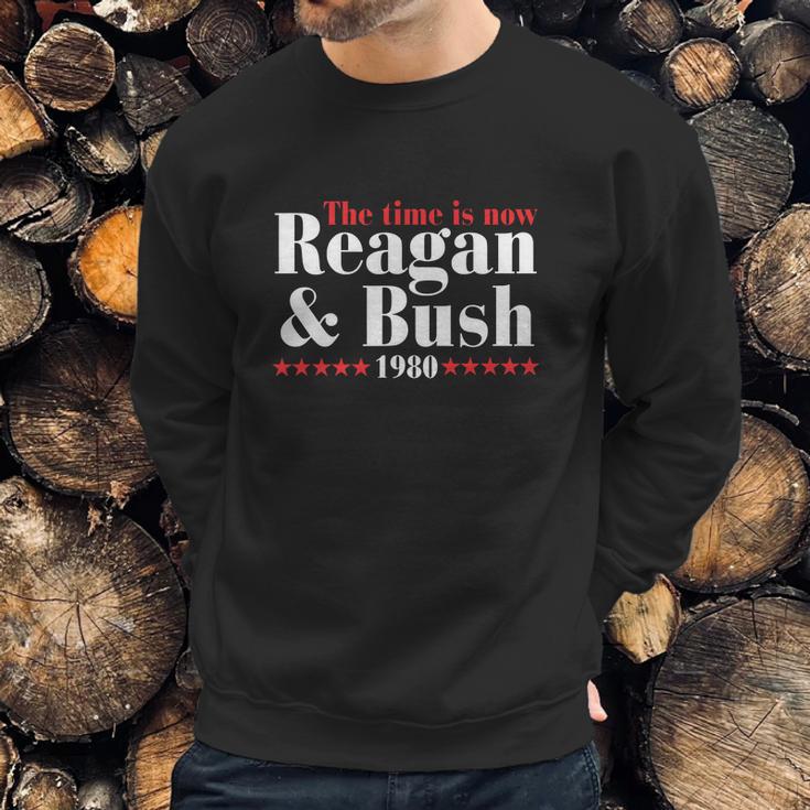 Reagan Bush 80 Ronald Reagan 1980 Campaign Sweatshirt Gifts for Him