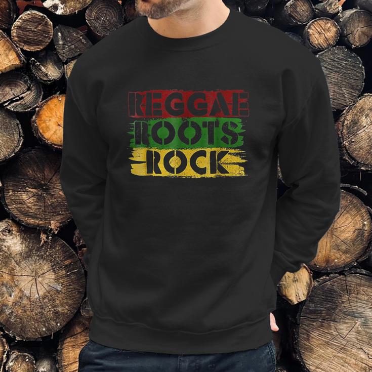 Reggae Roots Rock Jamaica Rastafari Sweatshirt Gifts for Him