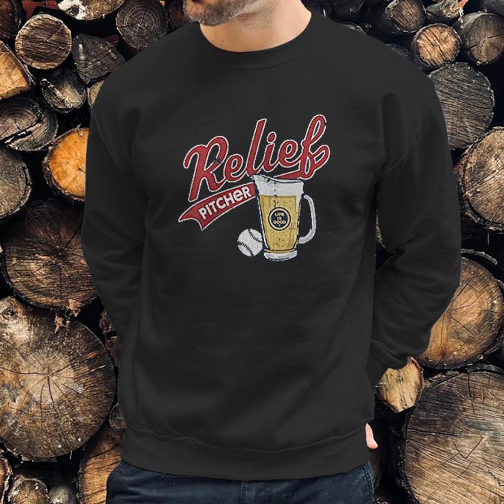 Relief Pitcher Sweatshirt Gifts for Him