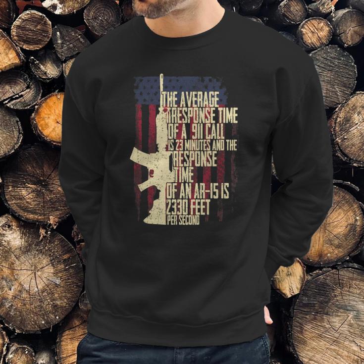 Response Time Ar15 T-Shirt Sweatshirt Gifts for Him