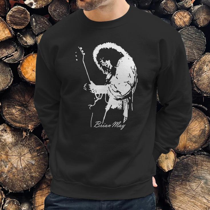 Retro Graphic Brian May Art Sweatshirt Gifts for Him