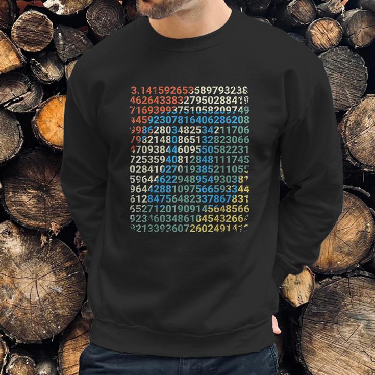 Retro Pi Math Vintage Nerd Mathematician Gift Sweatshirt Gifts for Him