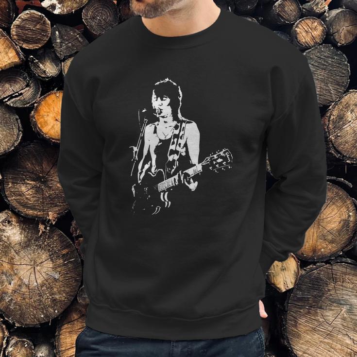 Retro Graphic Ronnie Wood Art Sweatshirt Gifts for Him