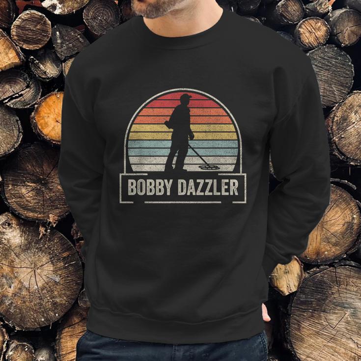 Retro Vintage Bobby Dazzler Treasure Hunting Metal Detecting Sweatshirt Gifts for Him