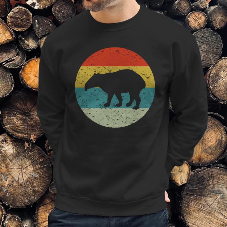 Retro Vintage Tapir Sweatshirt Gifts for Him