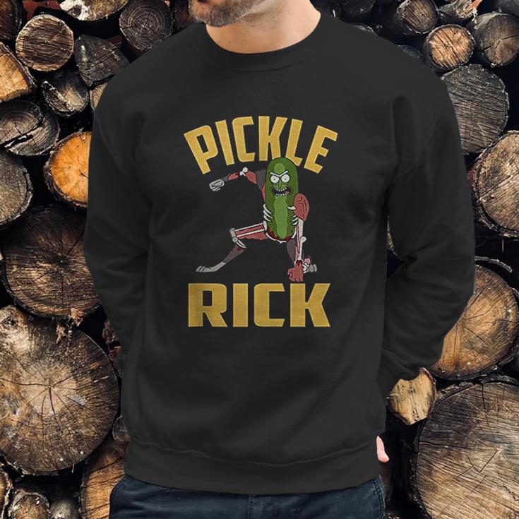 Rick And Morty Pickle Rick Ground Punch Sweatshirt Gifts for Him