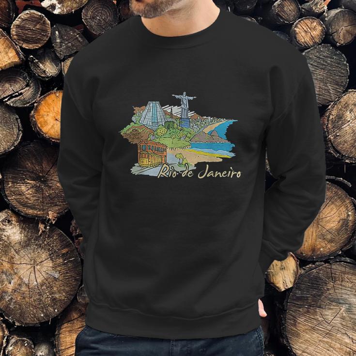 Rio De Janeiro Tourist Sweatshirt Gifts for Him