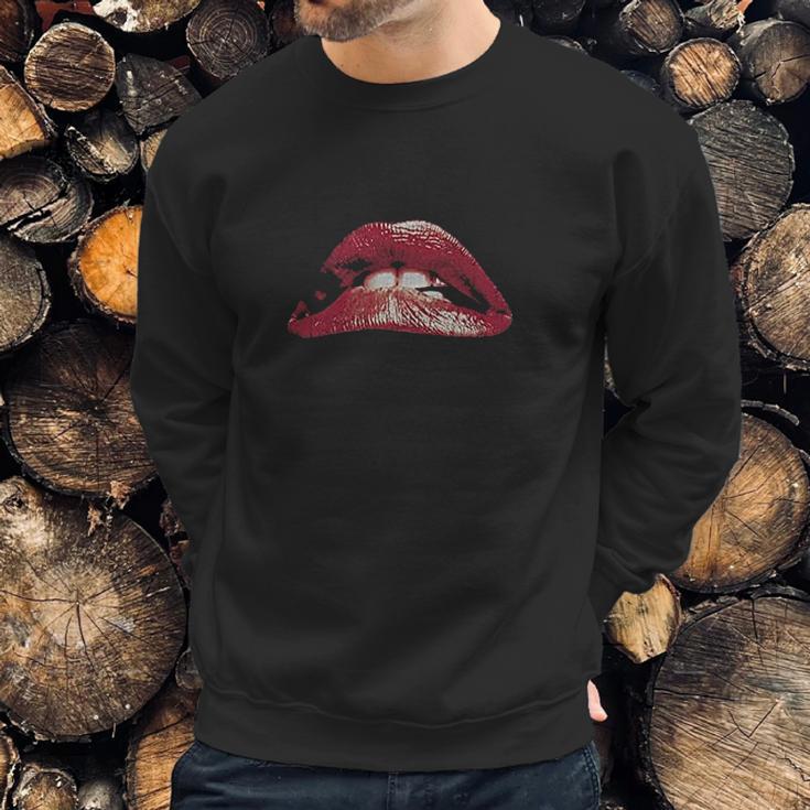 Rocky Horror Picture Show Classic Lips Juniors Sweatshirt Gifts for Him