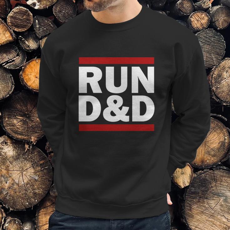 Run Dungeons And Dragons Sweatshirt Gifts for Him