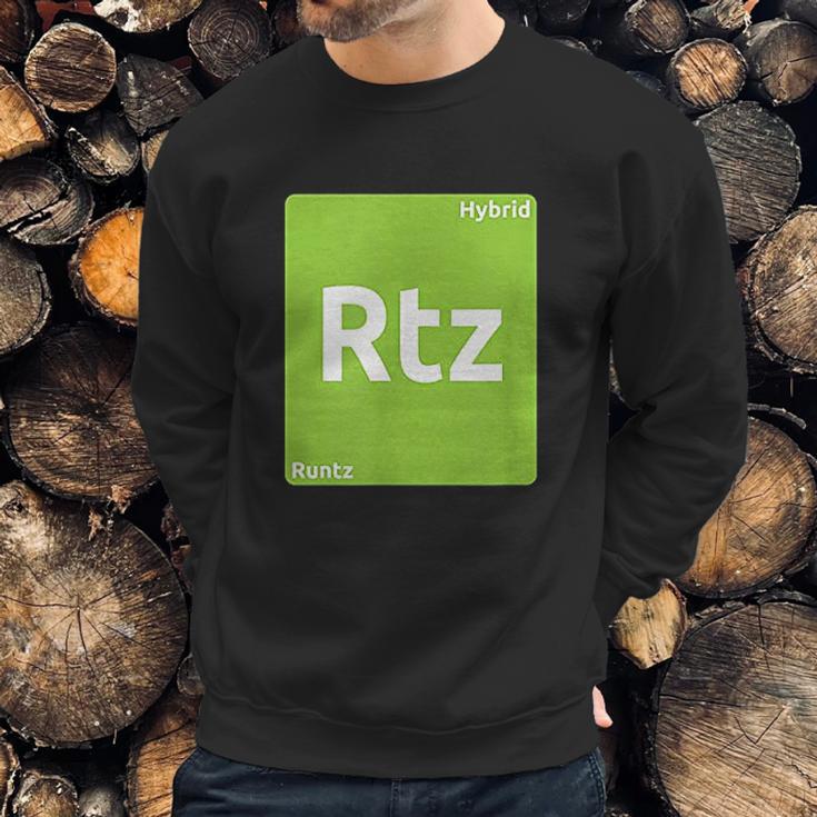 Runtz Hybrid Cannabis Strain Periodic Table Sweatshirt Gifts for Him