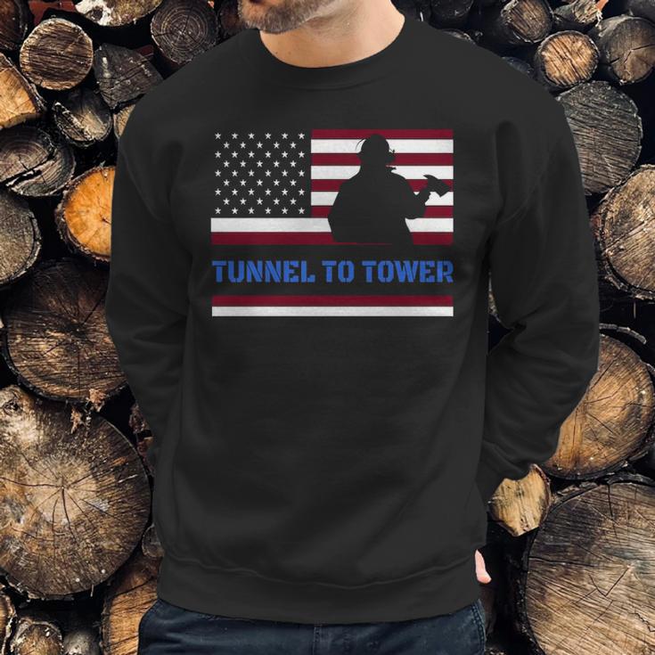 Rush Tunnel To Tower Vintage Firefighter Gift V2 Sweatshirt Gifts for Him