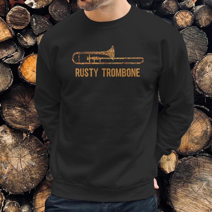 Rusty Trombone Sweatshirt Gifts for Him