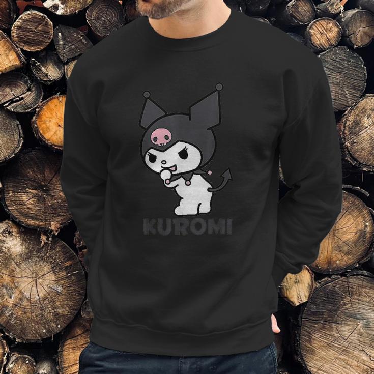 Sanrio Kuromi Backside Logo Sweatshirt Gifts for Him