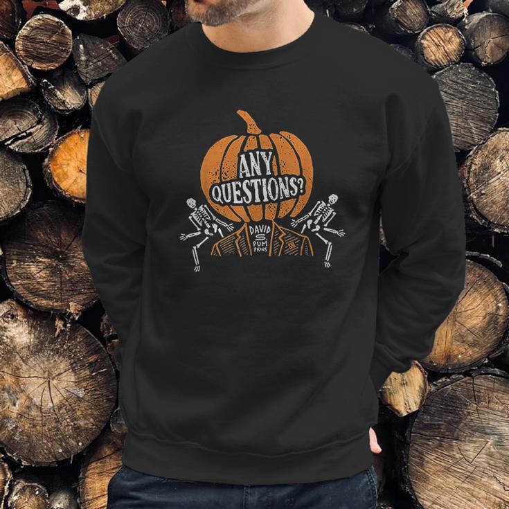 Saturday Night Live David S Pumpkins Halloween Sweatshirt Gifts for Him