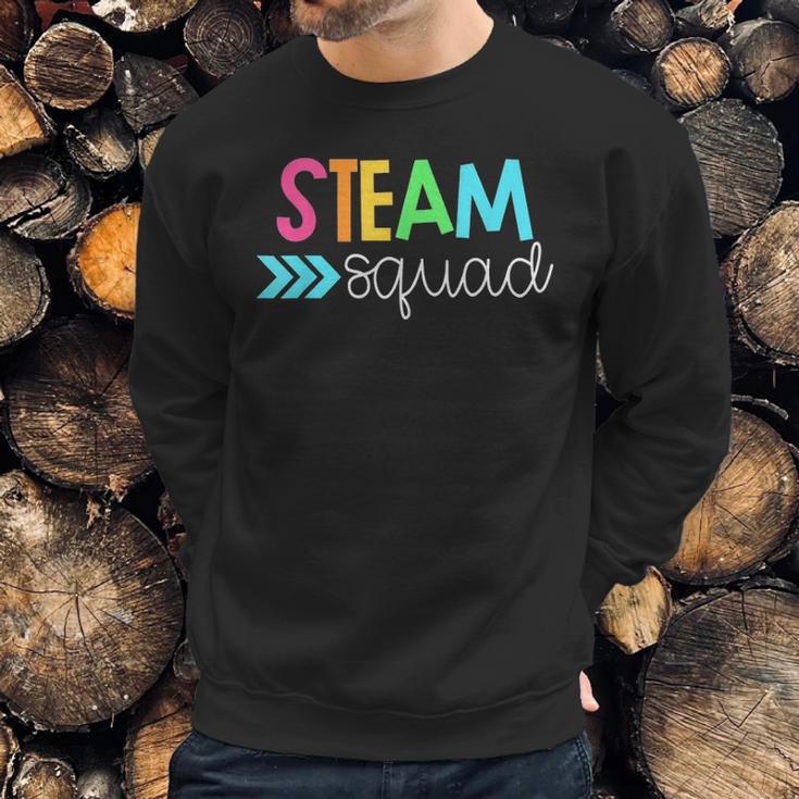 Science Tech Engineering Math Art S Steam Squad Sweatshirt Gifts for Him