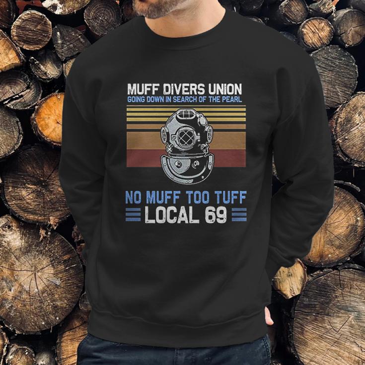 Scuba Diving Scuba Muff Divers Union Sweatshirt Gifts for Him