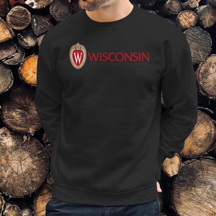 Simple Logo University Of Wisconsin Madison 2020 Sweatshirt Gifts for Him