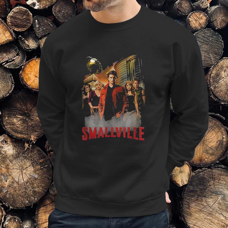 Smallville The Cast Sweatshirt Gifts for Him