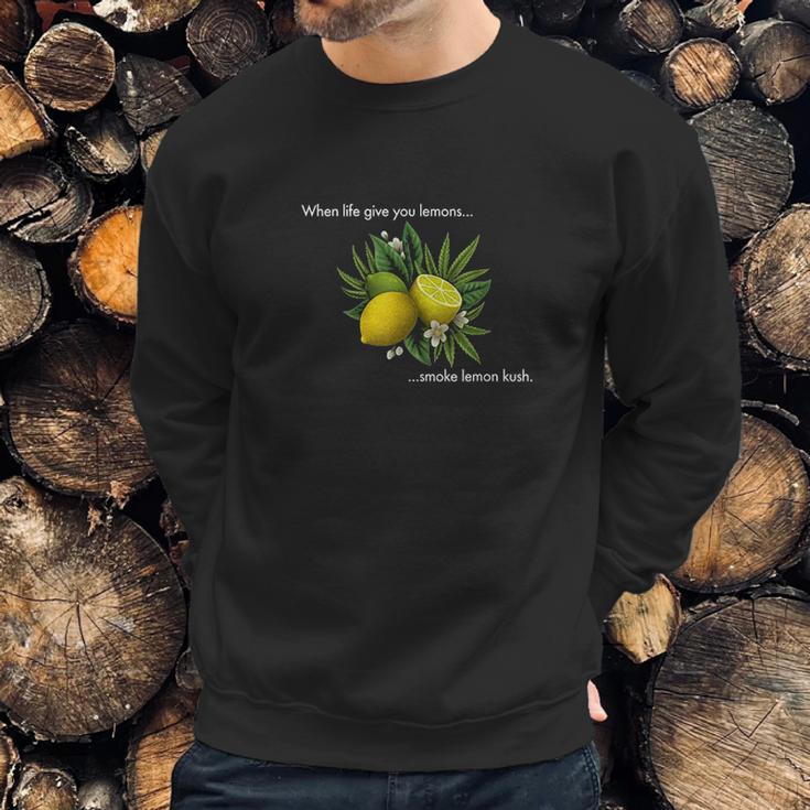 Smoking Lemon Kush Sweatshirt Gifts for Him