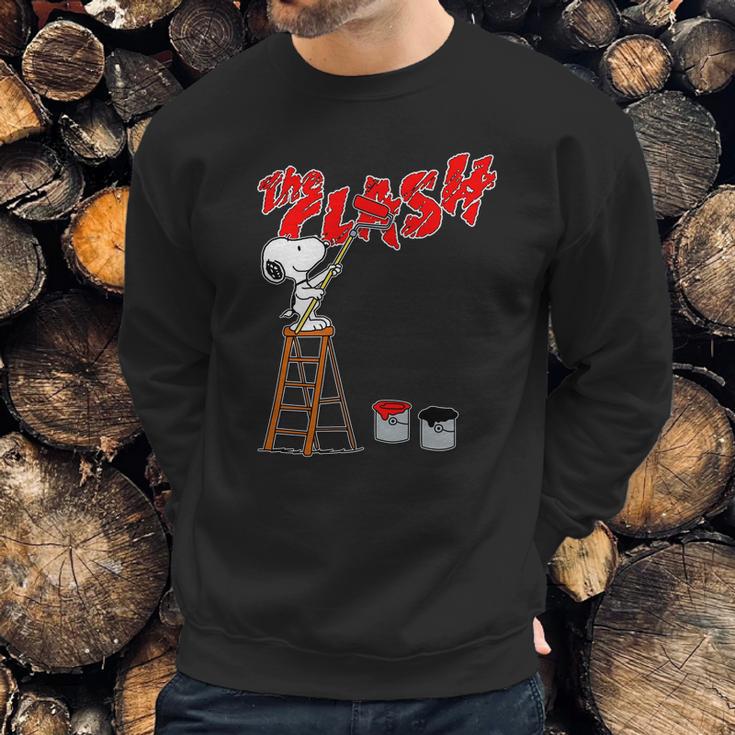 Snoopy Paints The Clash Sweatshirt Gifts for Him