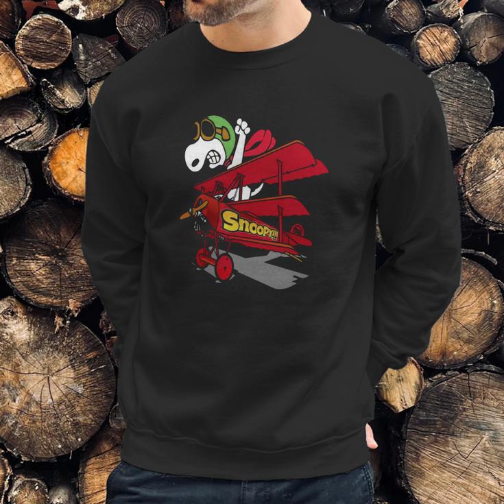 Snoopy Pilot Sweatshirt Gifts for Him