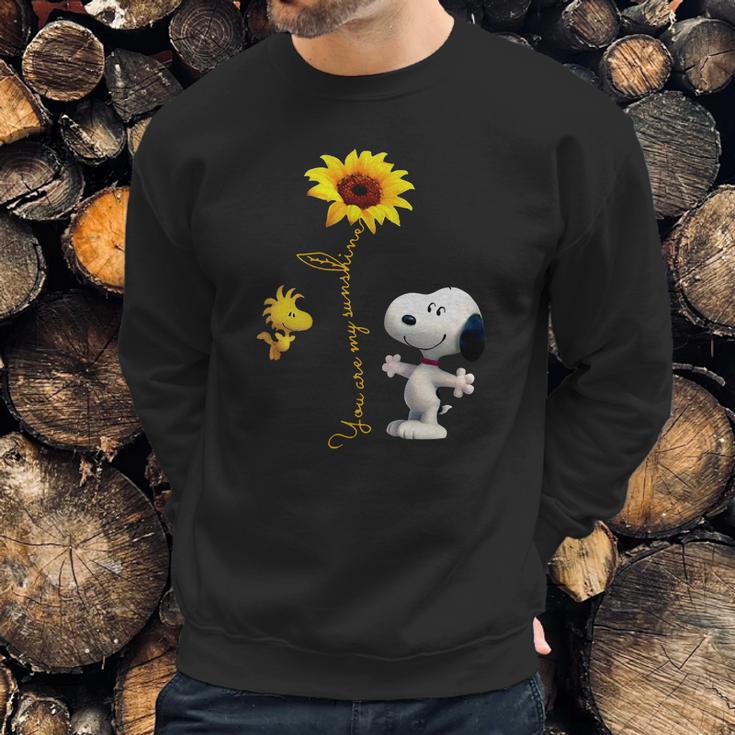 Snoopy And Woodstock You Are My Sunshine Sweatshirt Gifts for Him