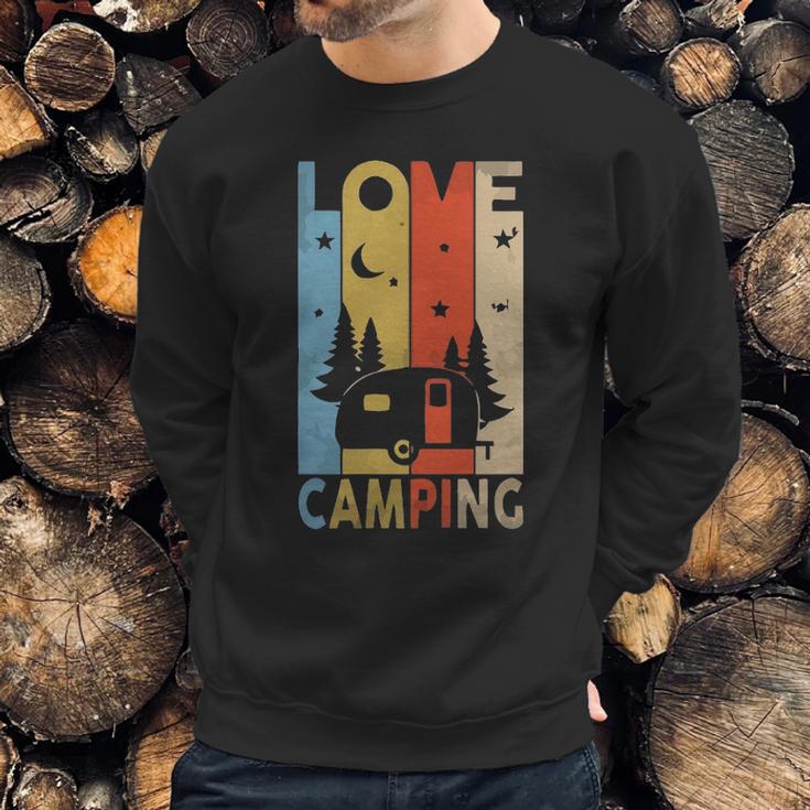 Social Distancing Corona Quarantine Camping Sweatshirt Gifts for Him