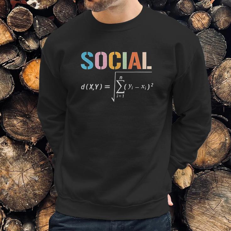 Social Distancing Formula Math Sweatshirt Gifts for Him