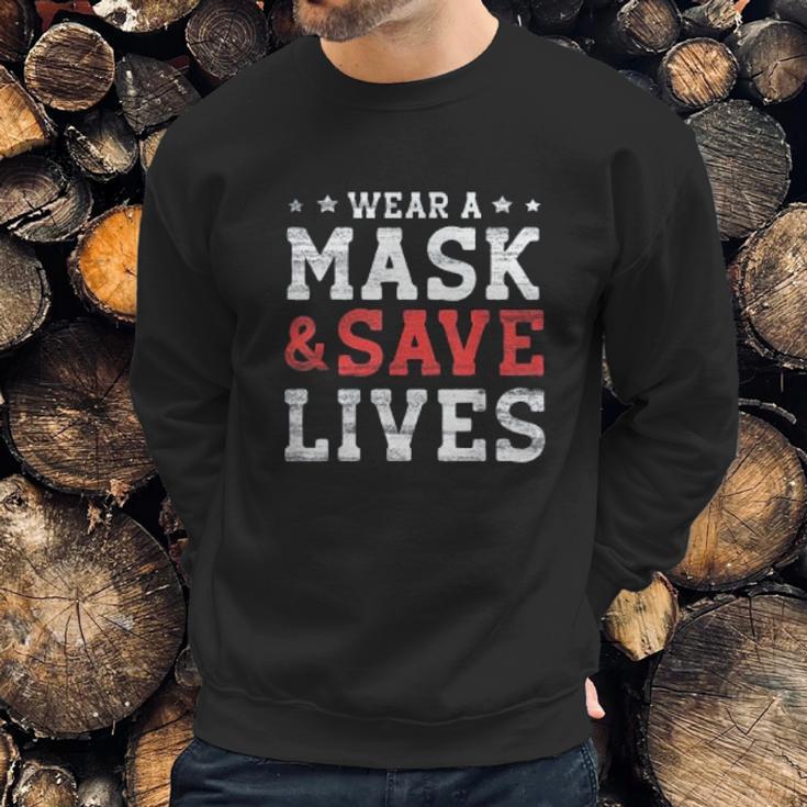 Social Distancing And Save Lives Sweatshirt Gifts for Him