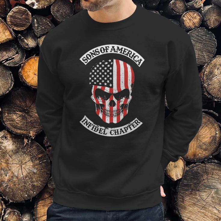 Sons Of America - Infidel Chapter Sweatshirt Gifts for Him